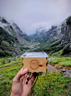 A CamBike Sensor in the Alps