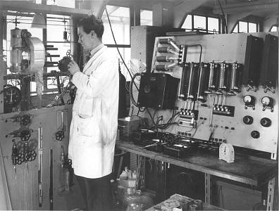 1950s lab work