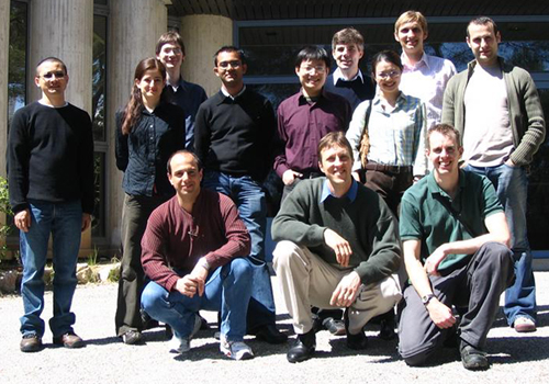 PFG group members during the lunch break at cemef