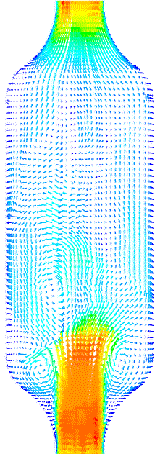 Numerical simulation of flow