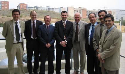 The jury for Moises Morelles Garcia's PhD