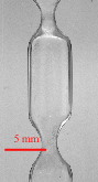 Detail of a measoreactor tube