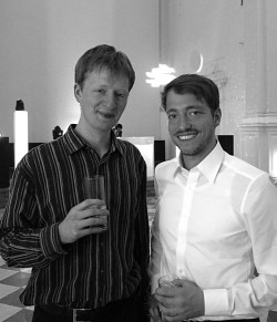 patrickgordonnov12 Patrick Gordon and Hannes Stoye, from TU-Dresden, who also received a prize