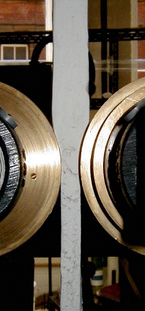 Rollers used in experimental work