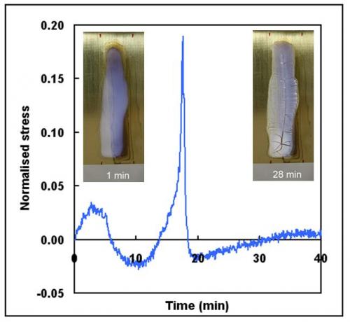 Stress measurement during film formation (Dr Yow)