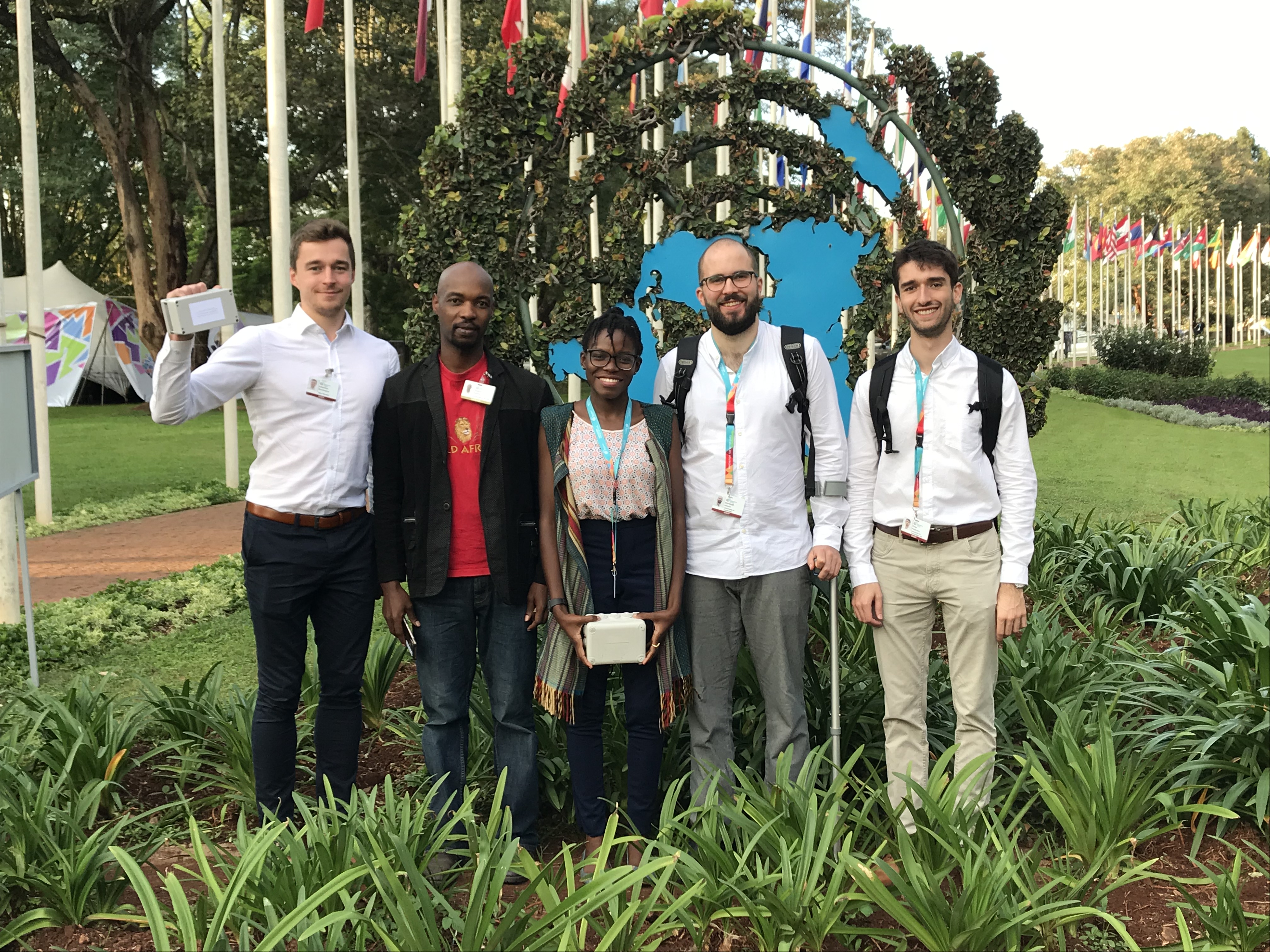 The open-seneca team in Nairobi