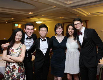CUCES committee 2014/15 from left to right: Chang, Samuel, Xian, Beth, Betsy-Ann and Charles