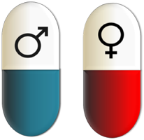 This may imply that different treatments are needed for male and female patients