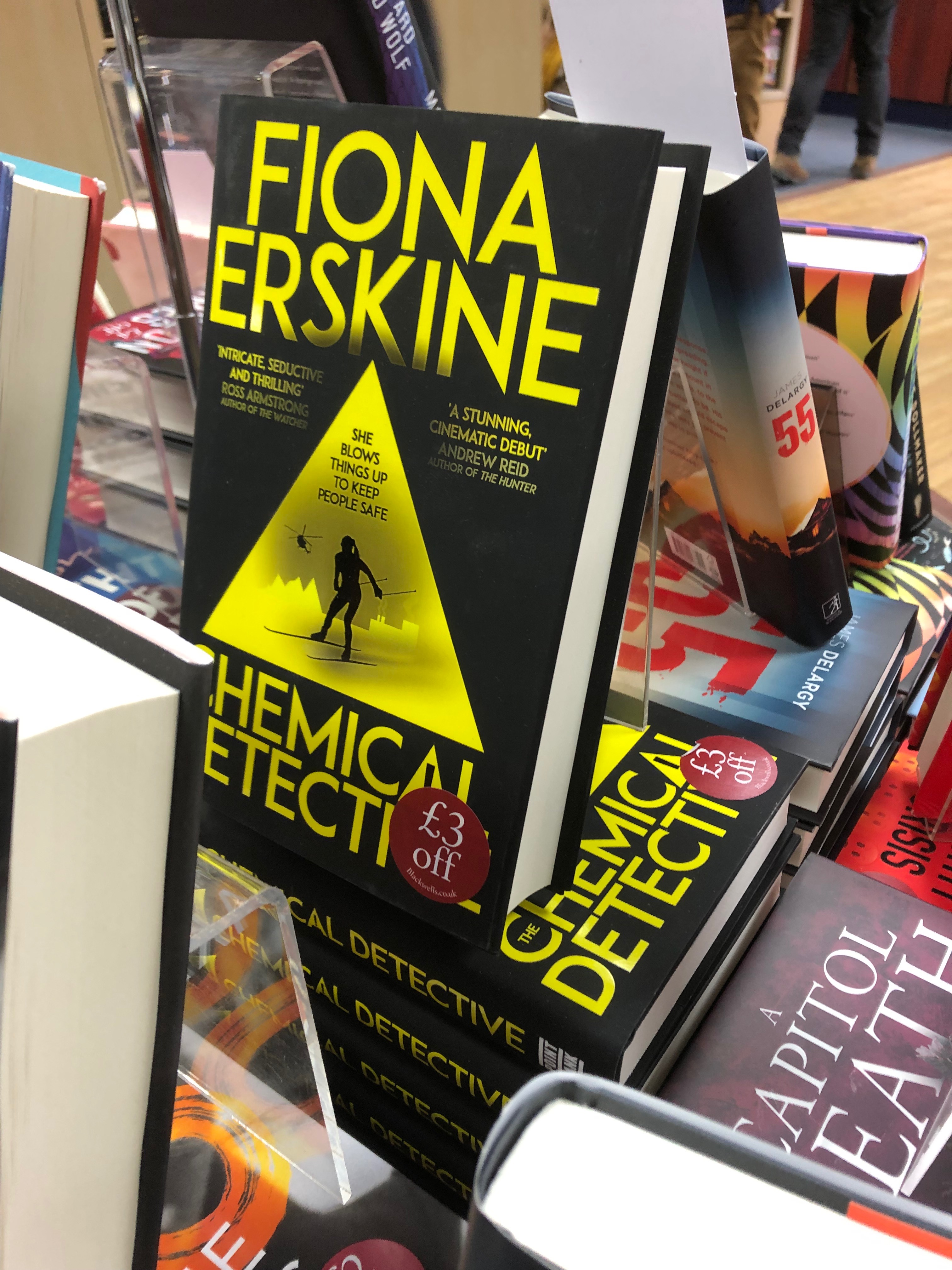 The Chemical Detective now available in Heffers.