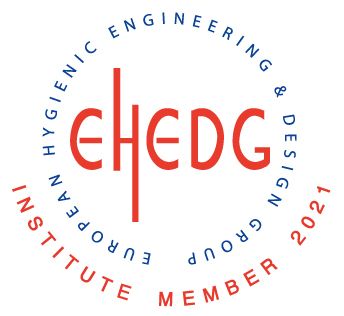 European Hygienic Engineering & Design Group EHEDG Institute Member 2021 logo