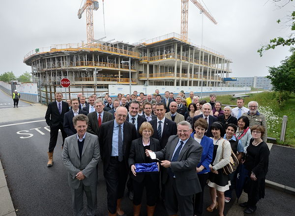 Topping out ceremony 27 May 2014
