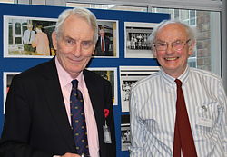 Sir David Harrison and Prof Allan Hayhurst