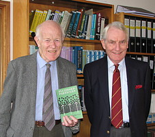Prof John Davidson and Sir David Harrison on the 50th anniversary of their pioneering book