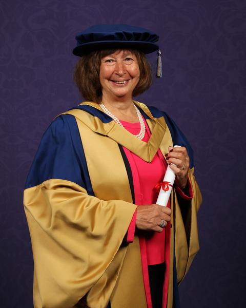 Honorary Doctor of Science for Prof Lisa Hall