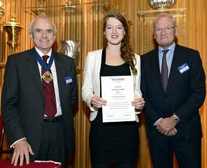 Salters' prize for Clementine Chambon