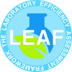 LEAF logo badge.
